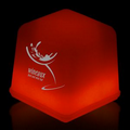 1" Red Glow Ice Cube